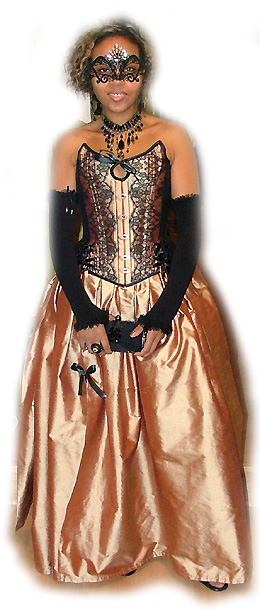 robe de mariee originale baroque venise corset Volute Orléans Loiret